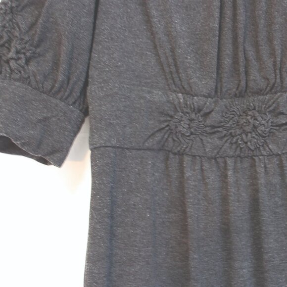 Jones New York Gray Midi Dress - Picture 3 of 4